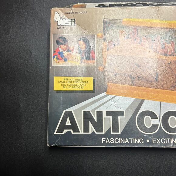 New Vintage Ant Colony / City with Sand NSI 1973 (8.75" x 6.25") - Picture 3 of 8
